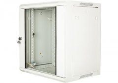 圖騰 老款W2系列 掛墻機柜 12U 前玻后板 白 W2641
