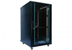 圖騰TOTEN G2系列 網(wǎng)絡機柜 前鋼化玻璃后板門 22U G26622
